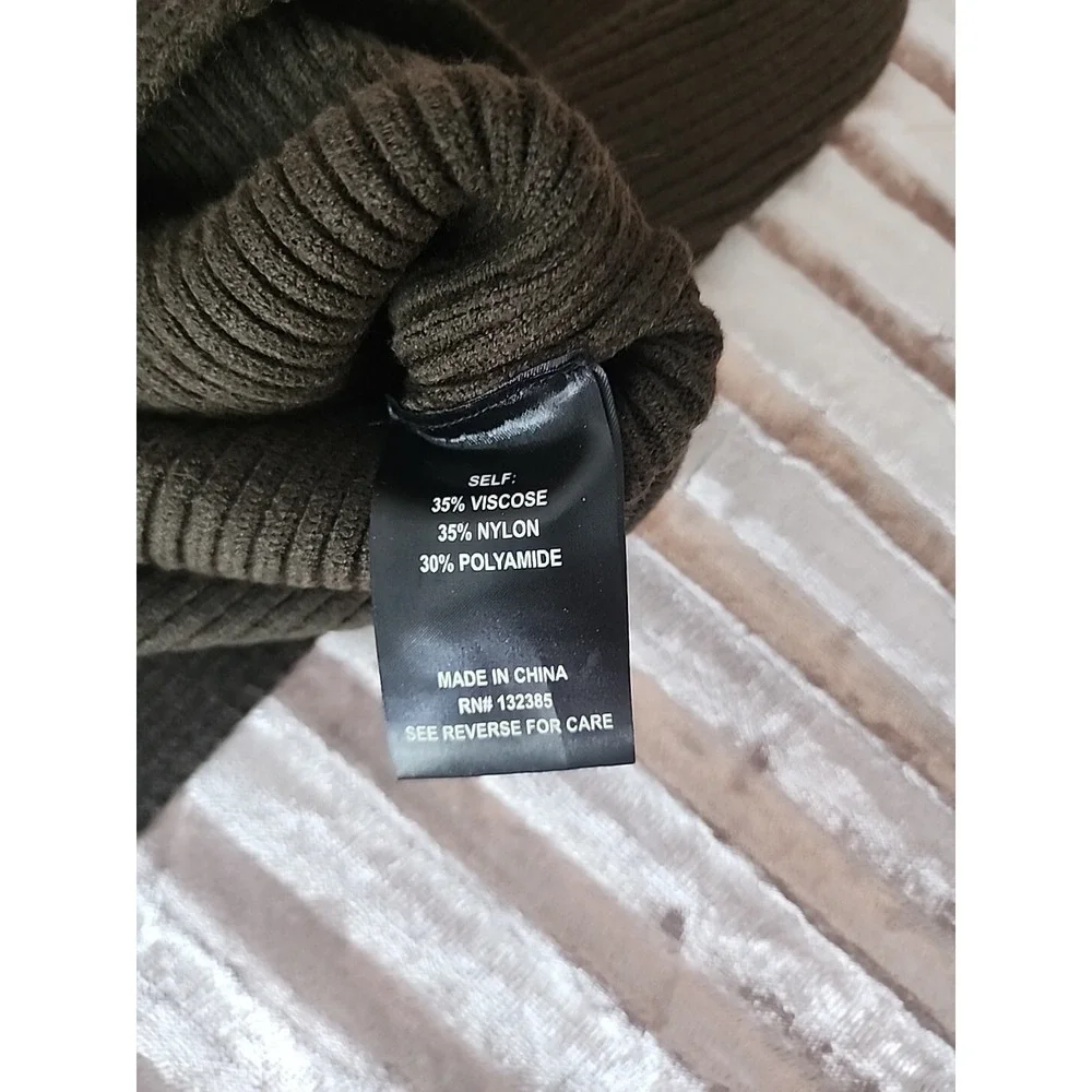 NEW Love Token 'Franklin ' Dolman Sweater M Olive Green $159
